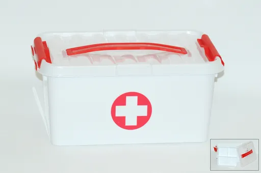 MAKRO - Lekárnička box, 20,5x14x30cm, umelá hmota