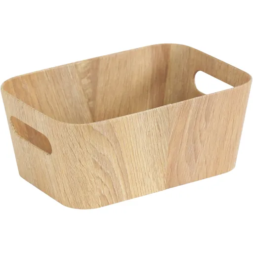 Kitchisimo Set 2 úložných košíkov 26 × 18 × 11 cm, prírodná, S