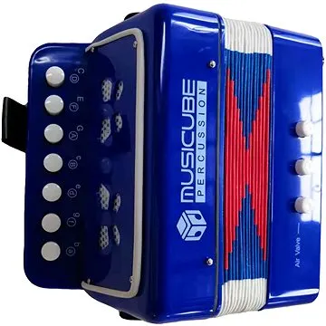 Akordeón 14-tónový modrý (HRAmh00040)