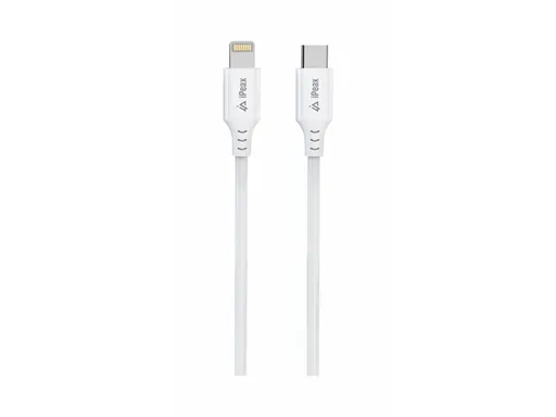 Kábel iPEAX 90010111 USB-C/Lightning 1 m biely