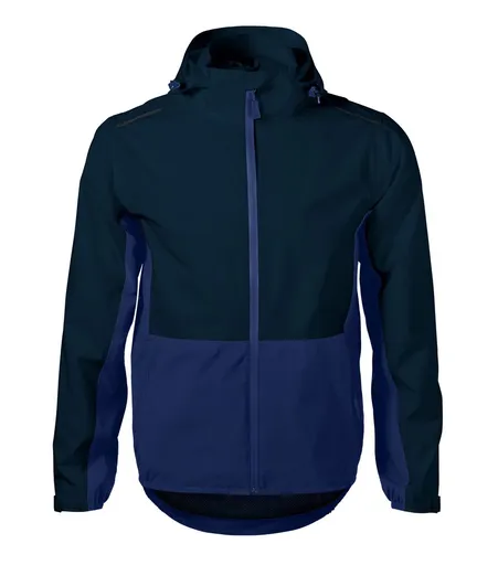 MALFINI Pánska bunda Rainbow - Námornícka modrá | L