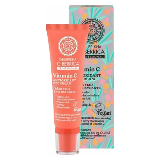 NATURA SIBERICA Oblepikha C-Berrica Antioxidačný očný krém 30 ml