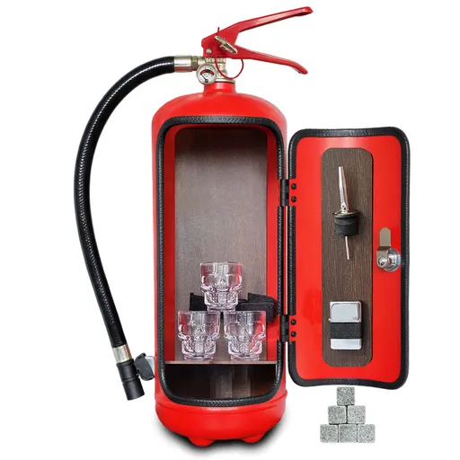 Darčekový hasičák - prázdny  (Barva hasičáku: Červená)