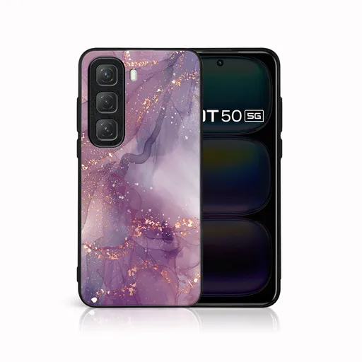 MY ART Ochranný kryt pre Infinix Hot 50 PURPLE (148)