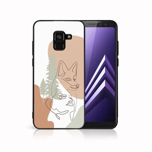 MY ART Ochranný kryt pre Samsung Galaxy A8 2018 (A530) FOX (191)