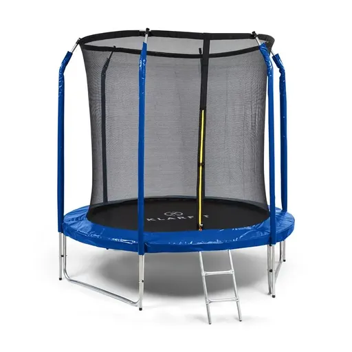 KLARFIT Jumpstarter, trampolína, 2,5 m Ø, sieť 120 kg max., 195 cm Ø skákacia plocha