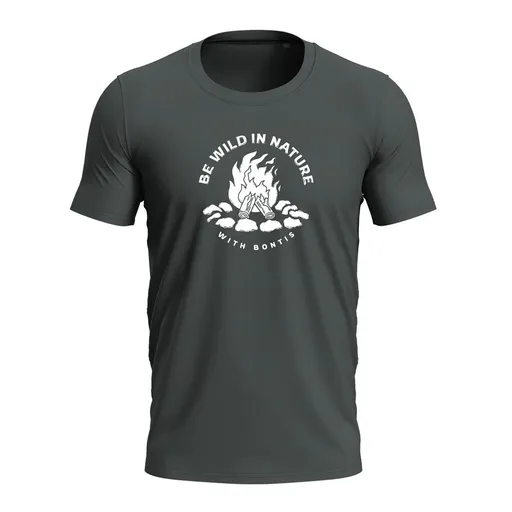 Bontis Tričko CAMPFIRE - Tmavá bridlica | 2XL