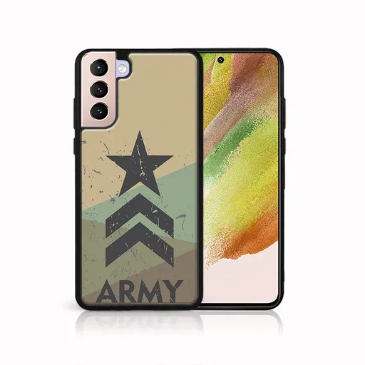 MY ART Ochranný kryt pre Samsung Galaxy S22 5G ARMY (236)