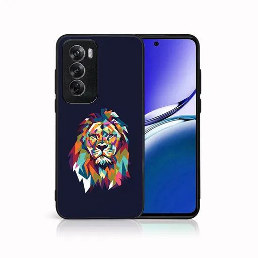 MY ART Ochranný kryt pre Oppo Reno12 Pro 5G LION (246)