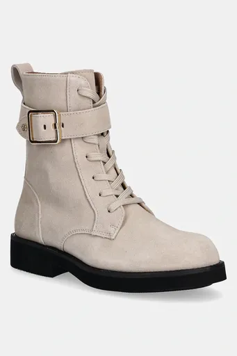 Semišové topánky BOSS Eleri