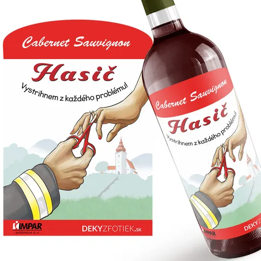 Víno Hasič vystrihne (Druh Vína: Červené víno)