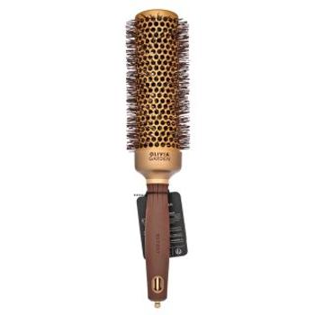 Olivia Garden Expert Blowout Shine Round Brush Wavy Bristles Gold & Brown 45 mm kefa na vlasy