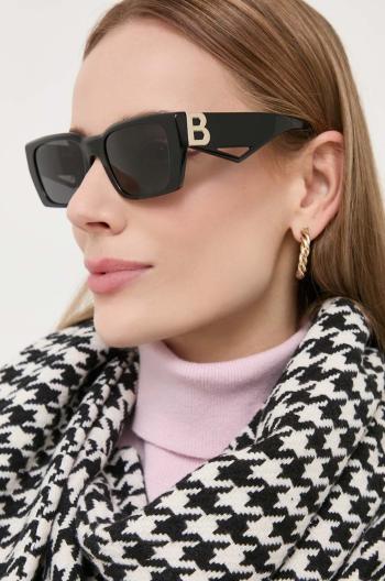 Slnečné okuliare Burberry dámske, čierna farba