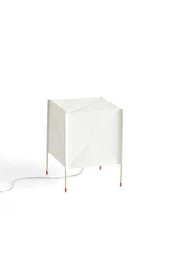 Led stolná lampa HAY Paper Cube 21,5 x 21,5 x 30,5 cm biela farba