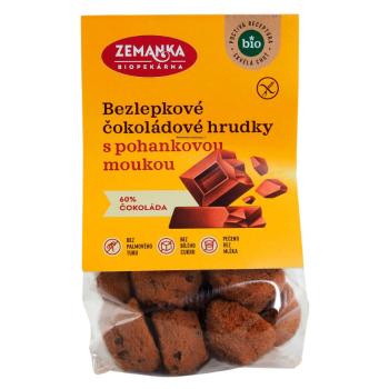 Bezlepkové čokoládové bio hrudky 100g