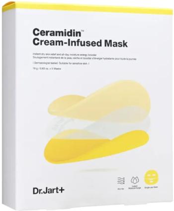 Dr. Jart+ Hĺbkovo hydratačná pleťová maska Ceramidin (Cream- Infused Mask) 5 x 18 g