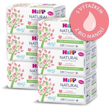 HiPP Babysanft Natural 6× (2× 60 ks) (4062300378957)