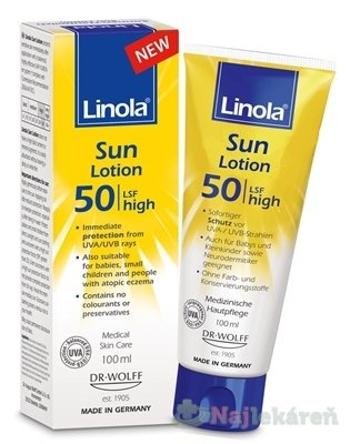 Linola Sun Lotion SPF50 100 ml