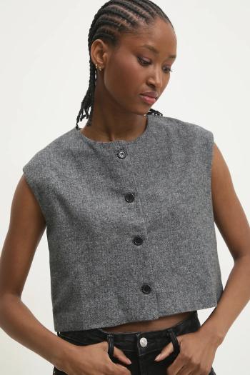 Vesta Answear.LAB šedá farba, oversize