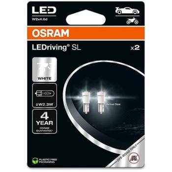 OSRAM LEDriving SL W2,3W, Studená biela 6000K, dva kusy v balení (2723DWP)