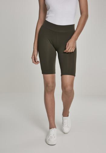 Urban Classics Ladies Cycle Shorts dark olive - XS