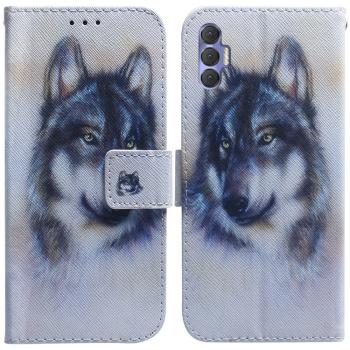 ART Peňaženkový kryt Tecno Spark 8 Pro WOLF