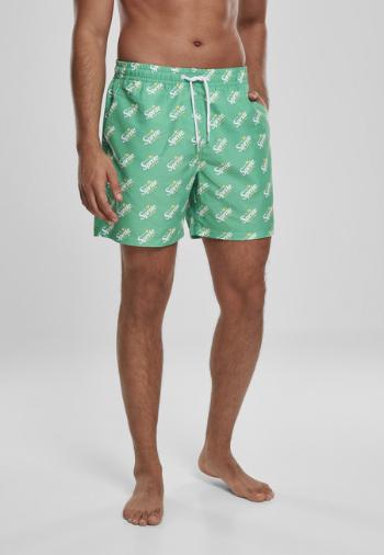 Mr. Tee Sprite Logo AOP Swimshorts green - S