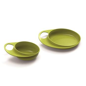 NUVITA tanier a miska, Pastel green (5350555022374)