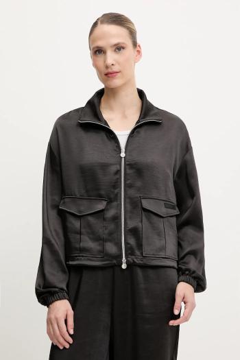 Mikina EA7 Emporio Armani čierna farba, jednofarebná, AF13256.7W000146