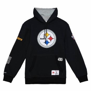 Mitchell & Ness sweatshirt Pittsburgh Steelers Team Origins Fleece Hoody black - M