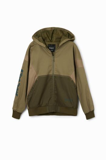Desigual Átmeneti dzseki 'Mickey Mouse'  khaki / olíva