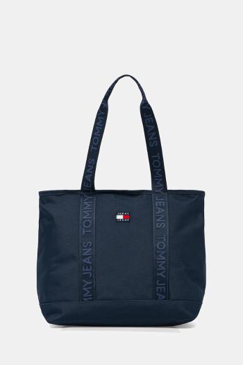 Kabelka Tommy Jeans tmavomodrá farba, AW0AW17567
