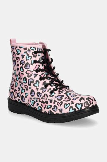 Detské topánky Skechers GRAVLEN ružová farba, 302918L