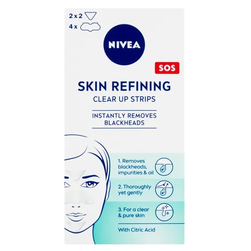 NIVEA Osviežujúce čistiace pleťové náplasti 6 kusov