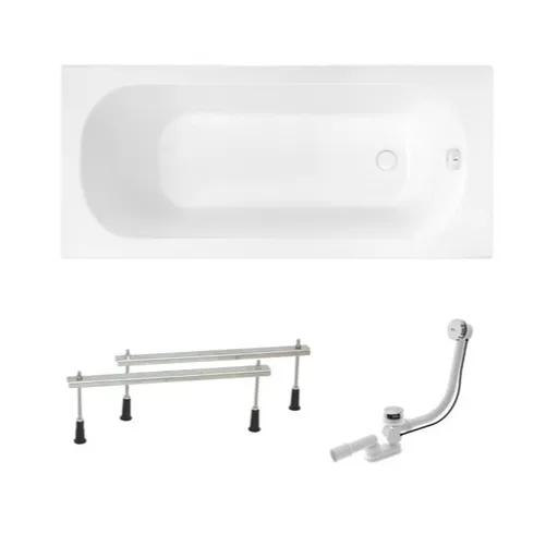 Obdĺžniková vaňa SAT Mika 170x70 cm akrylát ľavá aj pravá SATMIKA1700AN