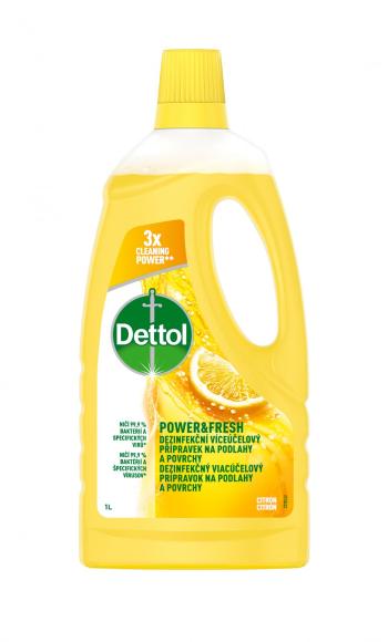DETTOL Fresh Citron dezinfekčný prípravok na podlahy a povrchy 1 l