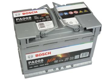 Bosch AGM 70Ah 760A right+ (0092PA0080) akkumulátor