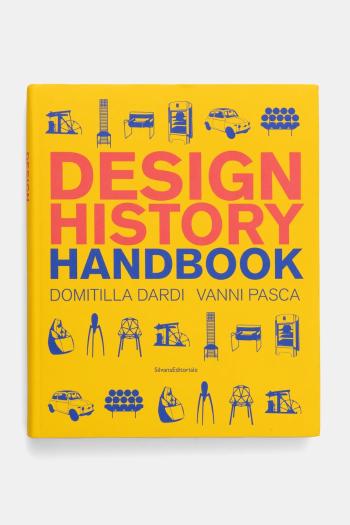 Kniha home & lifestyle Design History Handbook by Domitilla Dardi, Vanni Pasca, English žltá farba