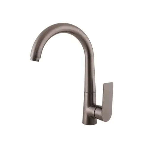 RAV SLEZÁK Nil drezová batéria s otočným ramienkom kartáčovaná metal grey NL119.5MGK