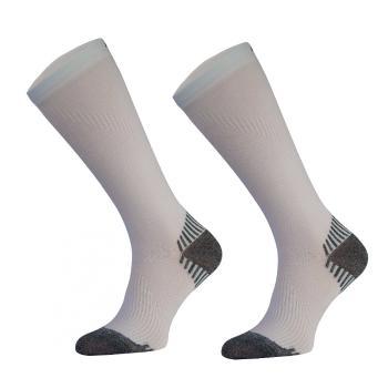 Kompresní běžecké ponožky Comodo SSC White 43-46