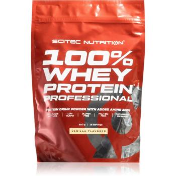 Scitec Nutrition 100% Whey Protein Professional srvátkový proteín s tráviacimi enzýmami príchuť Vanilla 500 g