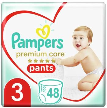 PAMPERS Premium Care Pants S3, 6-11 kg 48 ks