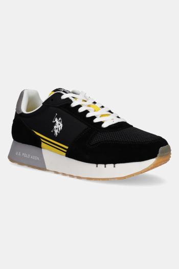 Tenisky U.S. Polo Assn. JAKE čierna farba, JAKE001M/5TS1