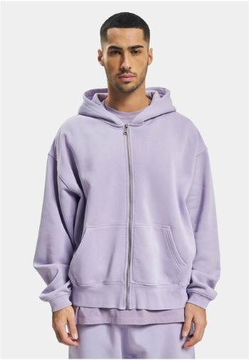 DEF Zip Hoody purple washed - XXL