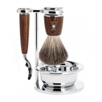 Mühle Rytmo Ash Pure Badger Mach3 4-dielna