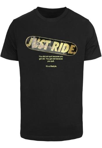 Mr. Tee Just Ride Tee black - L