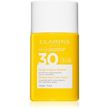 Clarins Mineral Sun Care Fluid minerálny opaľovací fluid na tvár SPF 30 30 ml