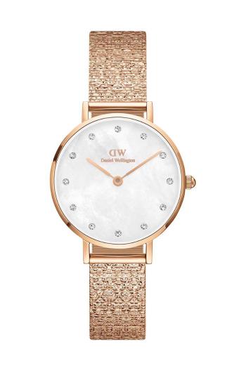 Hodinky Daniel Wellington Petite 28 Lumine dámske, ružová farba