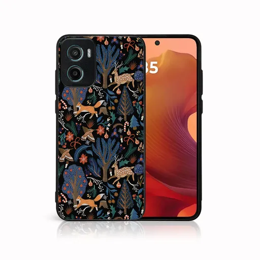 MY ART Kryt s vianočným dizajnom Motorola Moto G05 / Moto E15 WINTER (071)