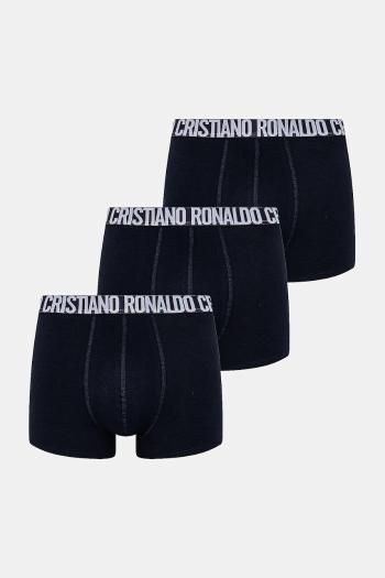 Boxerky CR7 Cristiano Ronaldo 3-pak pánske, tmavomodrá farba, 8100-4900-2765